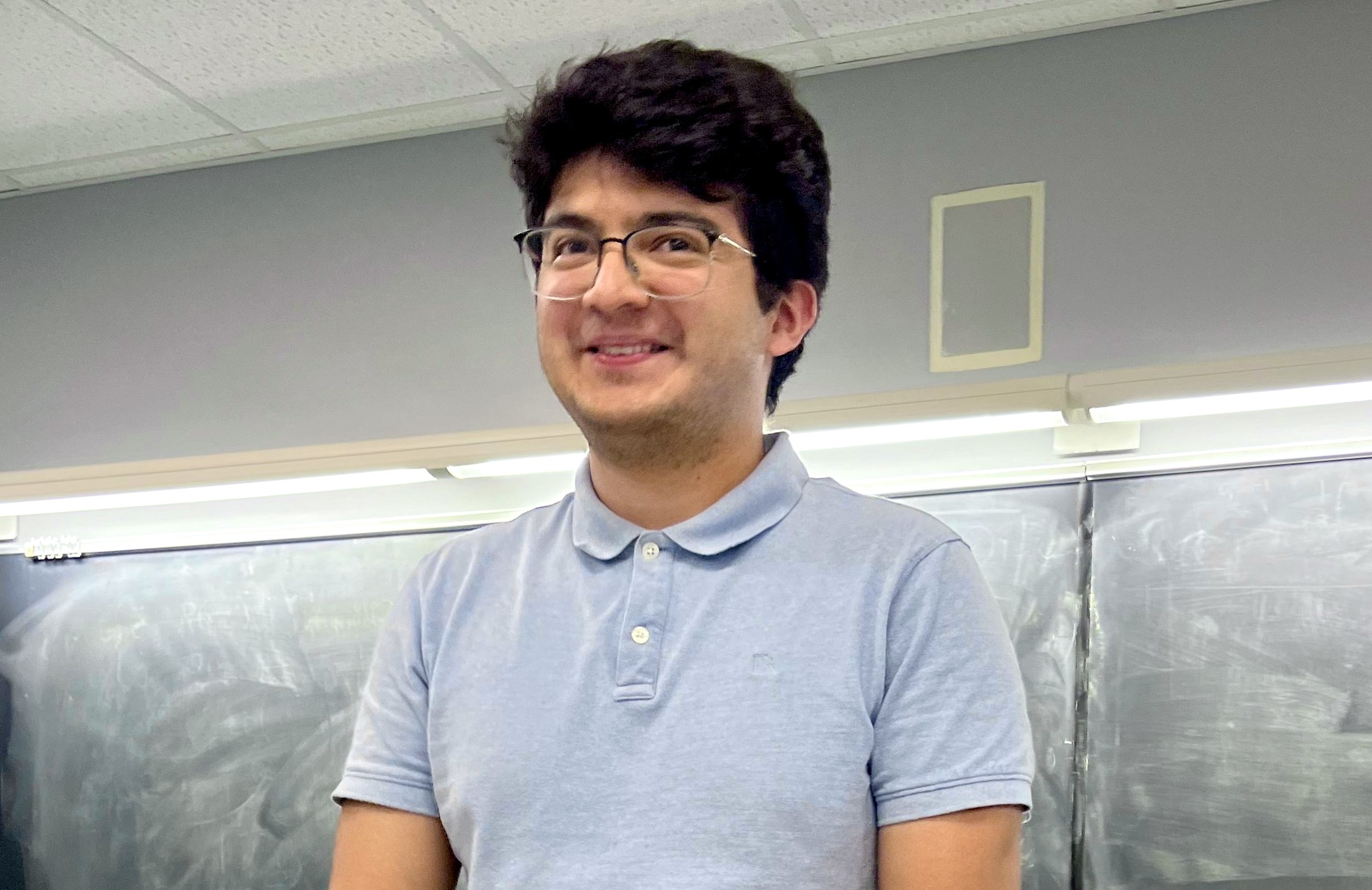 Rodrigo in New Mexico, near Los Alamo National Laboratory. Credit: Rodrigo Hernandez