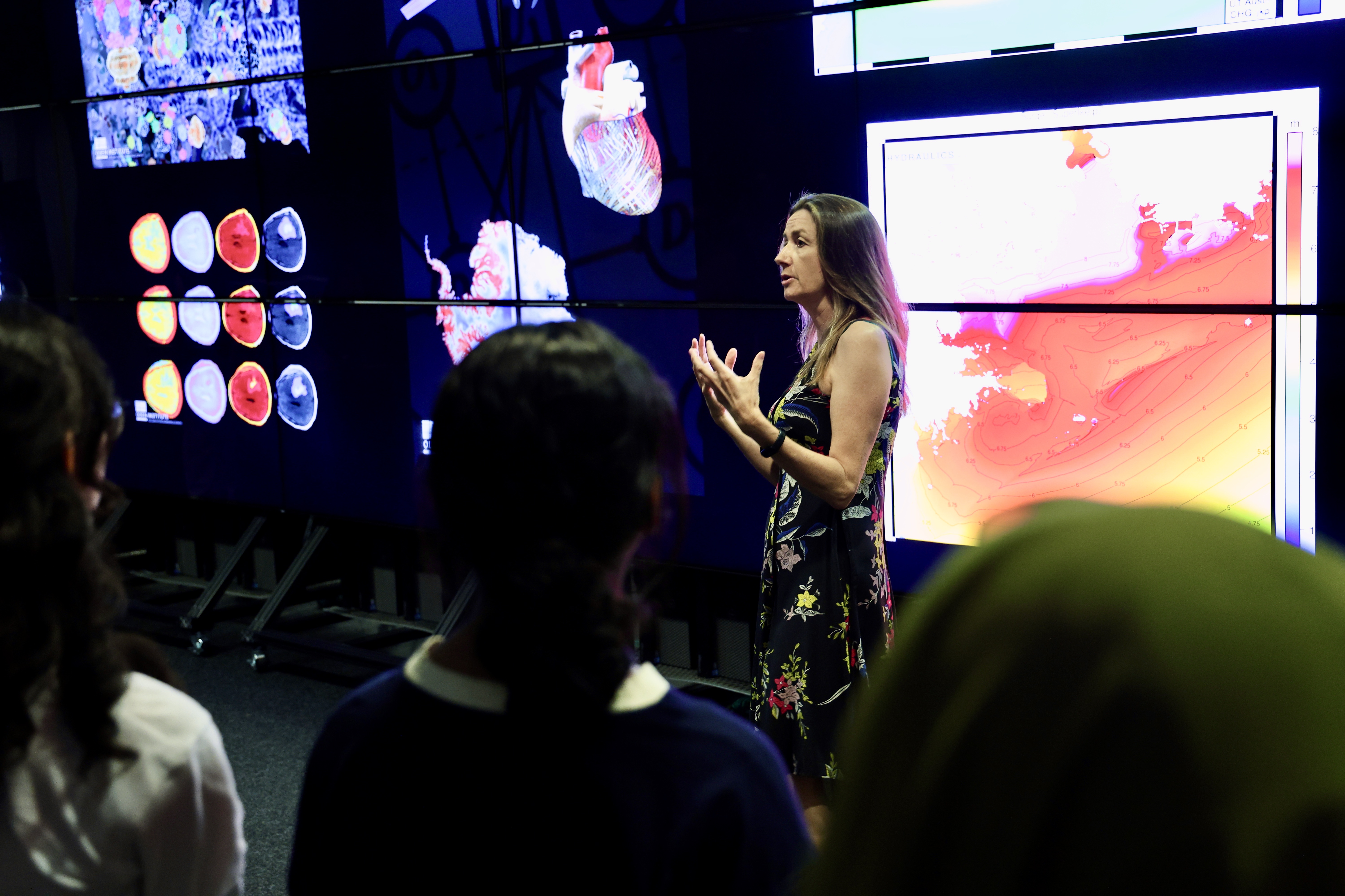 Seeing the Possibilities: High School Students Step into Oden Institute Research World