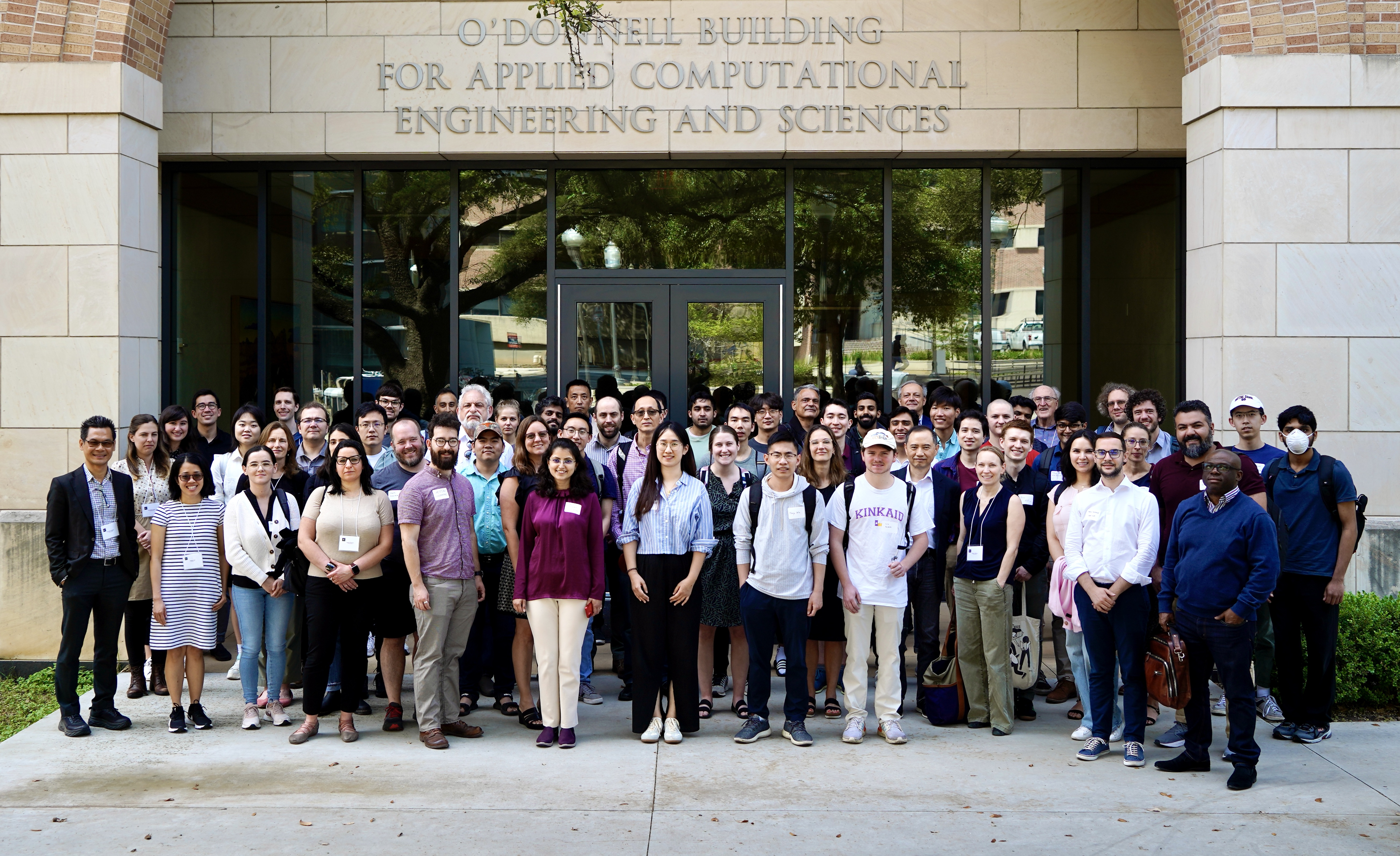 Participants at the inaugural SciML workshop. Credit: Joanne Foote