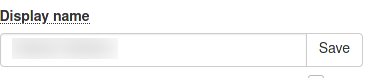 Display Name
